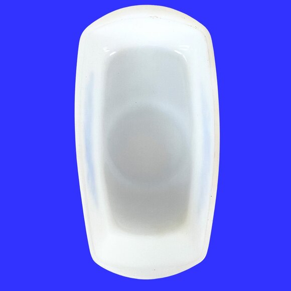 Federal Milk Glass Blue Rose Baking Dishes 🎉2X Host Pick🎉 - Picture 6 of 12